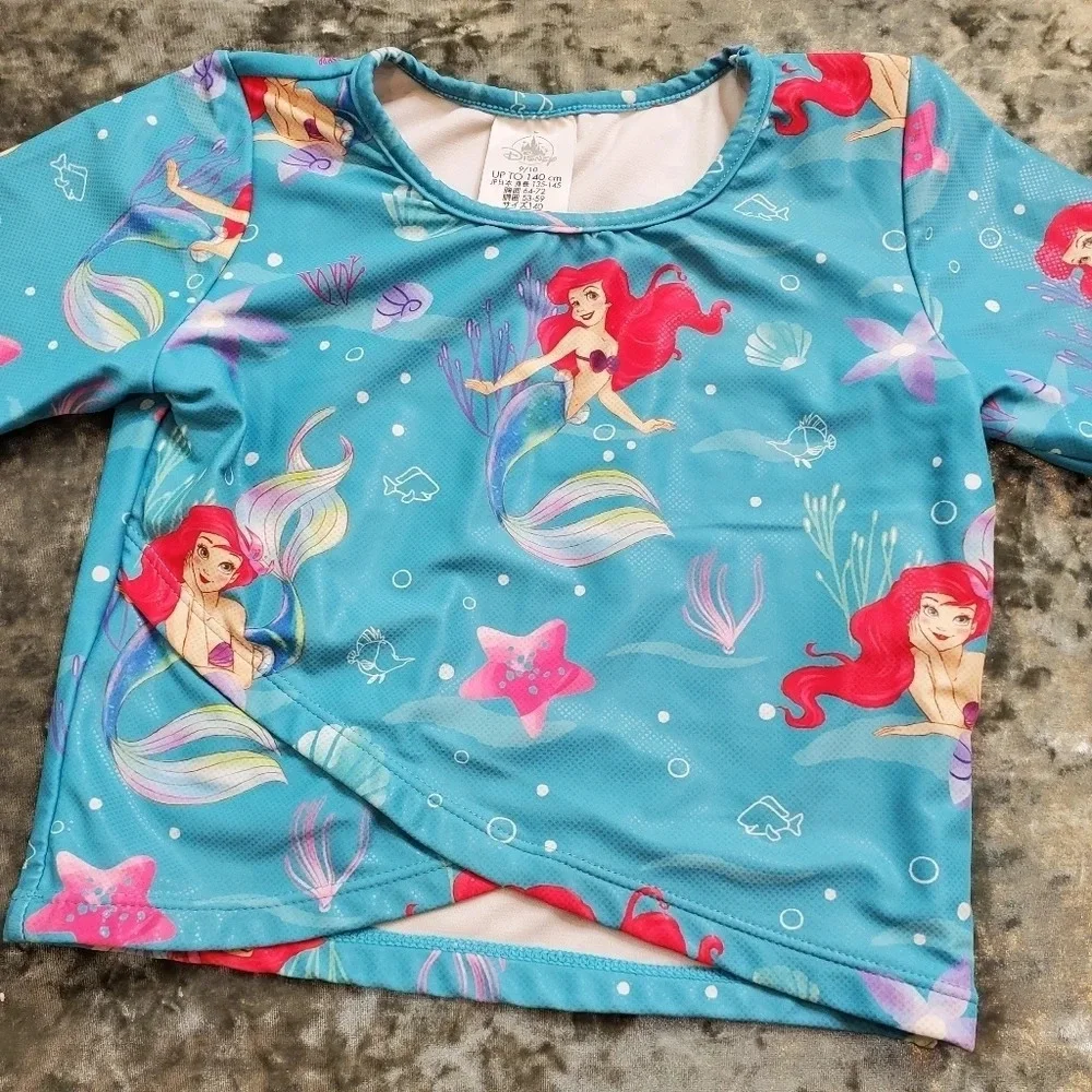 Disney Princess Ariel Swimming Top